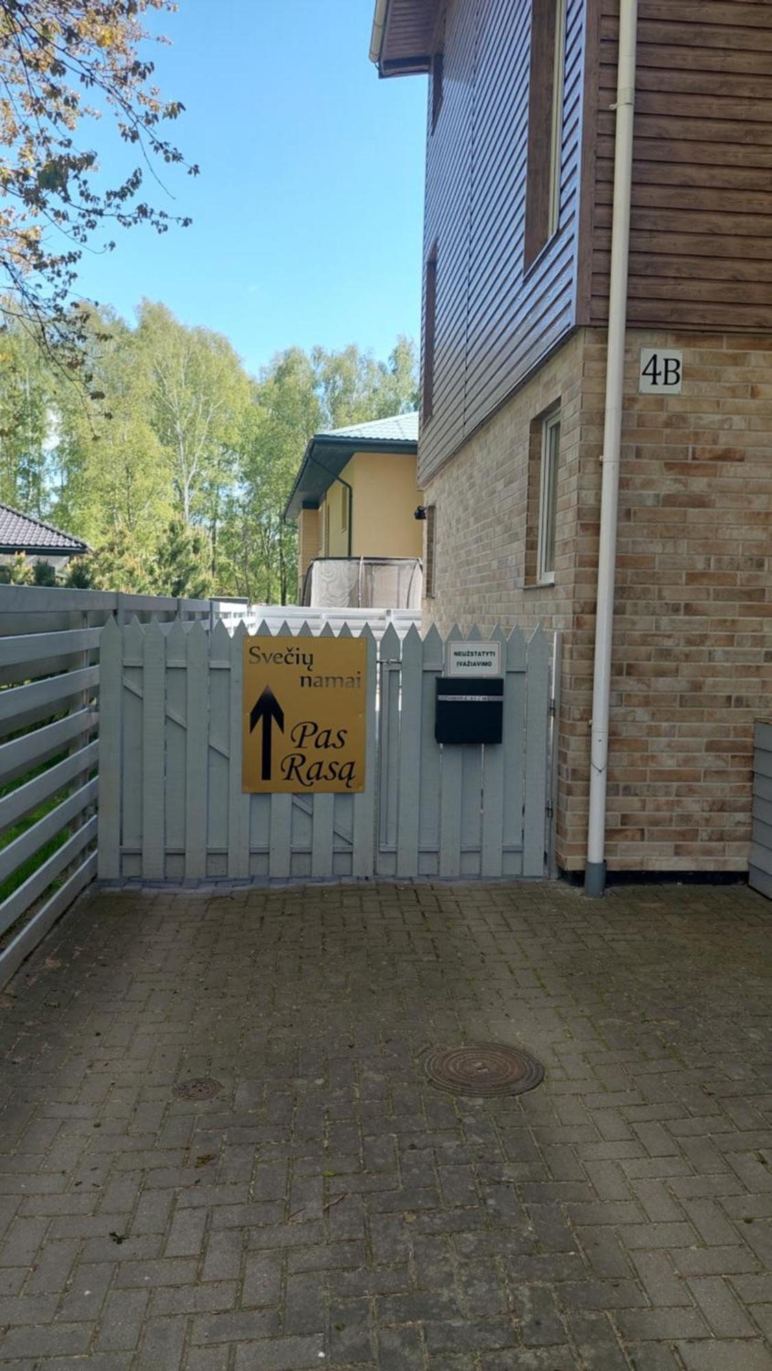 Hotel Pas Rasą Połąga Zewnętrze zdjęcie